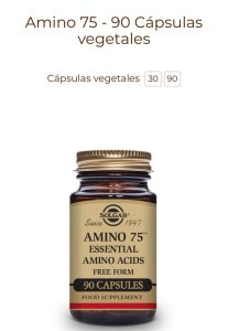 Amino 75 de la marca Solgar