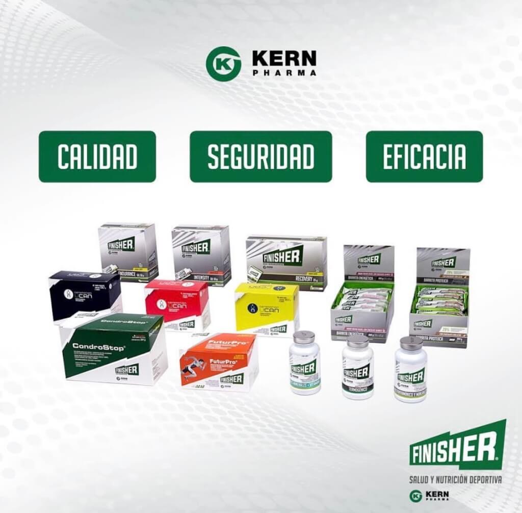 Diferentes productos de la marca Finisher