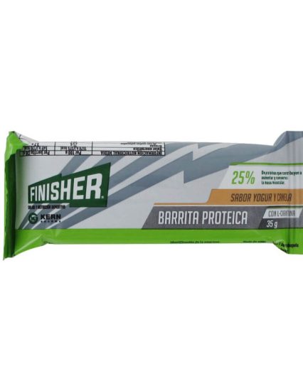 Barrita proteica de la marca Finisher