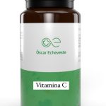 bote de suplemento de vitamina c de la farmacia OSCAR ECHEVESTE de tolosa